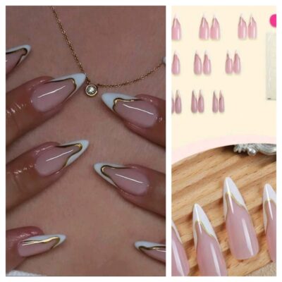 DIY Press on Nails Box Pointed Tips 2