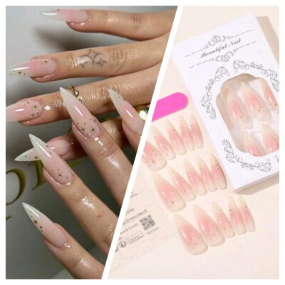 DIY Press on Nails Box Pointed Tips 4