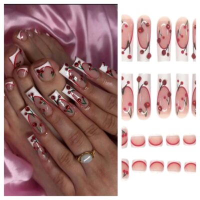 DIY Press-On Fingers and Toes Nails Set 2