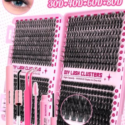 DIY Natural Lash Clusters